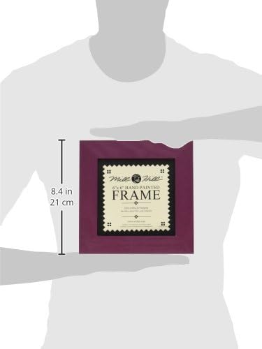 Mill Hill Wooden Frame 6"X6", Matte Plum...