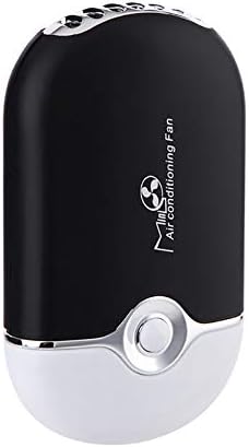 ThreeH Portable Mini Personal Fan Handheld USB Rechargeable Bladeless Air Conditioner Mute Electric Built-in Li-ion Battery Powered Desk Cooling F...