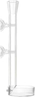 Senzeal Acrylic Shrimp Feeding Tube with Dish Aquarium Fish Tank Feeder for ShrimpTropical Fish (350mm/13.78'')...