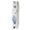 2A, 240V AC, 1 Pole, DIN Rail Mount Miniature Circuit Breaker, Trip Curve: C, UL489...