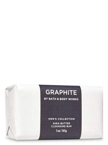Bath and Body Works GRAPHITE For Men Shea Butter Cleansing Bar 4.2 oz...