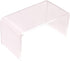 Miniature Desk Dollhouse Furniture Tea Coffee Table 1:12 Scale Miniature Clear Acrylic Table Modern Waterfall Minimalist Style Accessories Mini Re...