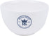 Ceramic Textured Shaving Bowl – Shave Soap & Shaving Cream Dish, Textured for Rich Lather (White)...