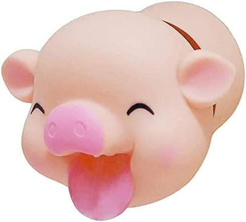 Cartoon Pig Head Faucet Extender Washbasin Bath Spout Cover, Bath Spout Cover for Bathtub Cute Animal Faucet Cover Bath Fun for Enjoyable Safe Bat...