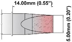 Thermaltronics K75CH050 Chisel Extra Large 5.0mm (0.20in)...