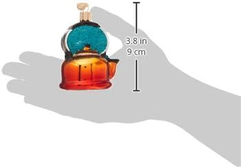 Old World Christmas 32349 Ornaments: Coffee and Tea Gifts Glass Blown Ornaments for Christmas Tree, Tea Kettle...