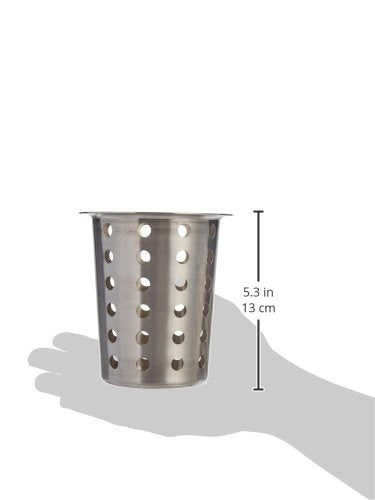 Winco FC-SS Flatware Cylinder, Stainless Steel Medium...