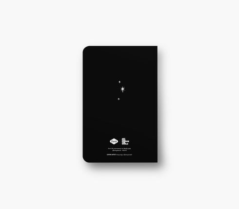 DENIK - Act Of Creation - 8.25" x 5.25" Aesthetic Layflat Notebook - 144 Lined Pages - Durable Binding and Design - Water-Resistent Soft Touch Cov...