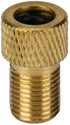 2Pcs Gold Presta Valve Adaptors, Convert Presta to Schrader Adapter for Bike, Inflate Tire Using Standard Pump or Air Compressor, One Size?Tires a...