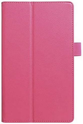 Tablet Smart Cover for Amazon Kindle Fire HD 8 HD8 Gen 6th 7th 8th (2016 2017 2018 Release) Ultra Slim Lightweight Folio Stand Leather Case +1x Cl...
