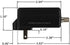 Reliable Cable Power Supply, High Efficiency OEM Replacement Wall Mount Coax Adapter for CATV Drop Amplifiers 12V 500mA (0.5A) with F-Type Connect...