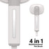 DOC'S 4 in 1 Multifunctional Vibration Massage Pet Comb Negative Ion One Click Self Cleaning Slicker Pet Grooming Brush for Dogs Cats...