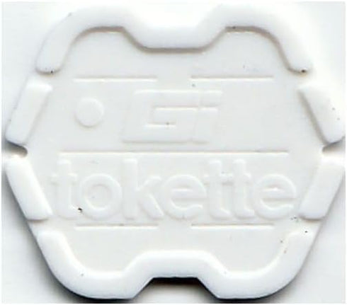 100 Tokettes Type 1 Greenwald (Gi) Laundry Tokens...