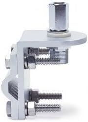 3 Way Aluminum Cb or Ham Antenna Aluminum Mirror Mount with Stud...