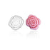 Canasuc Paris, L' Envie en Rose Pur Sucre de Canne,"Window Gift Box" of 36 Assorted French Molded Rose Sugar Pieces, White & Rose, 3.35 Oz...