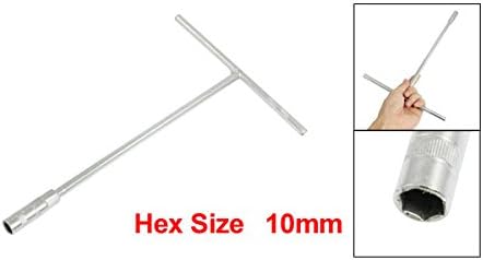 uxcell a12060600ux0060 10mm Hand Tool Metric T Bar Handle Hex Socket Wrench Spanner...
