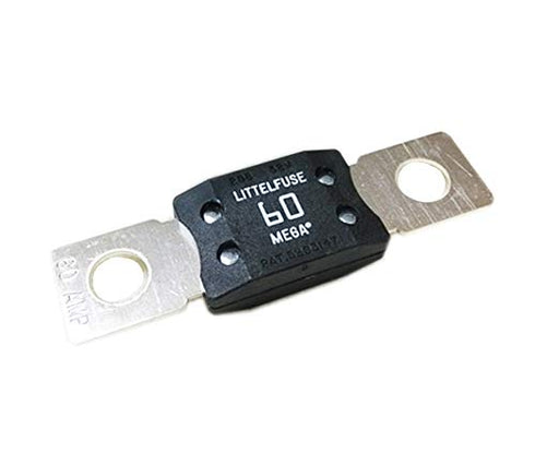 Littelfuse 0298060 Bolt Down Auto Fuse 60A Time Delay 32V 298 Series, MEGA...