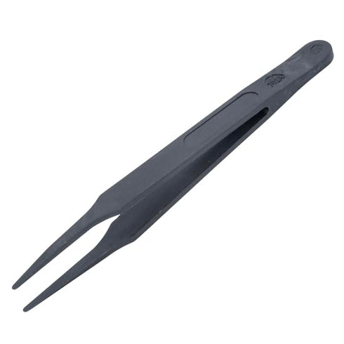 Cole-Parmer - AO-07387-17 ESD Safe Plastic Tweezer, Tips; Flat, Duckbill, 11.5 cm...