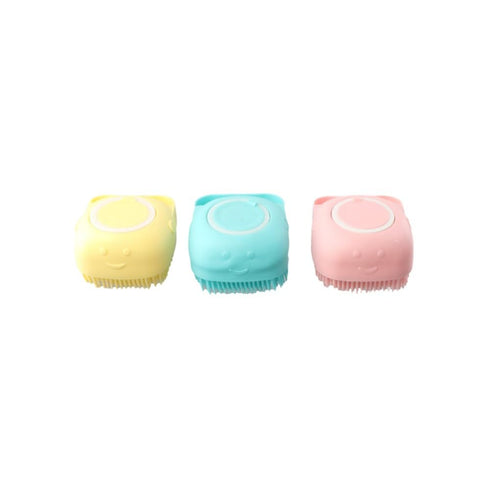 3Pcs Pet Bath Brush Durable Soft Silicone Pet Hair Comb Multicolor Cat Dog Grooming Tools Pet Supplies...