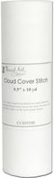 Threadart Cloud Cover Stitch Roll | Fusible Lightweight Fabric | 9.5" x 10yd Roll | Make The Back of Your Machine Embroidery Baby Soft | Iron On...