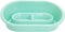 SPORT PET High Walled Double Diner Tray, Blue...