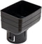 K-TEC downspout drainage adapters-variations (3"x4"x3", Black)...