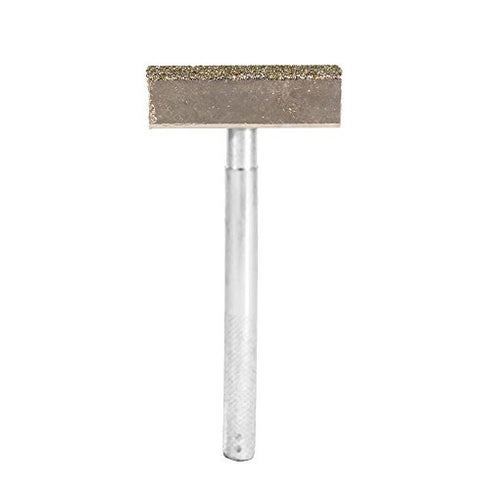 Diamond Grinding Disc Heavy Duty Diamond Coated Head Wheel Dresser Bench Grinder Correct Dressing Tool Secure Grip Handle 45 * 100mm...