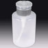 9 oz Push Down Liquid Pumping Dispenser Empty Bottle, Professional, Personal, Laboratory, Dentist, Salon, Nail Care, Hospital use (9 oz, Gray w/NO...