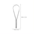 Tongue Scraper, Tongue Cleaner for Fresher Breath - 100% Stainless Steel Oral Hygiene ToolDesigned for both kids and adults with travel case...