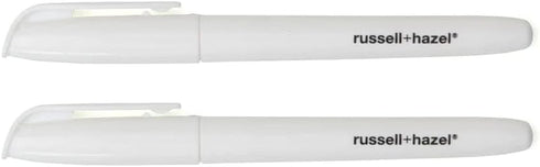 russell+hazel White Wet Erase Markers, 5.5” Long, 2 Count (38336)...