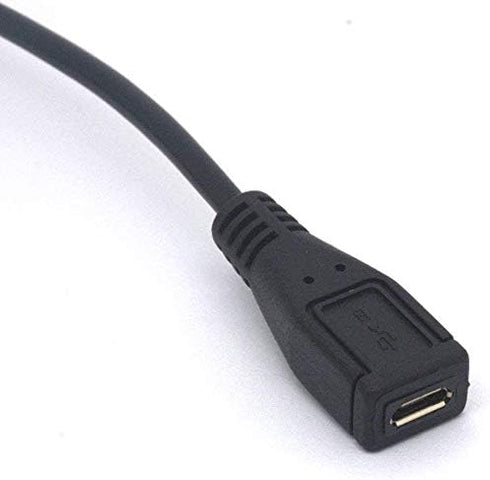 Micro USB On Off Cable Micro-USB Male to Female Switch Charging Cord for Raspberry Pi, Arduino, Smartphone, Powerbank(Only for Charge,Not for Data...