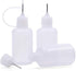 Onwon 10 Pieces Precision Needle Tip Glue Bottle Applicator 1 Ounce/ 30 ml Empty Applicator Glue Oiler Squeeze Bottle for Paper Quilling DIY Craft...