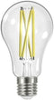 Satco S12442 A19 LED 4-Bulb Value Pack, 100W Replacement, 2700K, Clear...