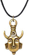 Supernatural Inspired Dean's Amulet Protective Deans Necklace Deans Pendant Dean Winchester Mask Two Sided Necklace...