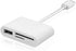 Acuvar USB C Ultra High Speed Memory Card Reader & Writer for SD, HC, SDXC, MicroSD, SDHC, MicroSDXC for Computers, Smartphones and All USB C Enab...