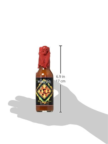 Ghost Pepper Hot Sauce Wicked Tickle XXX Chipotle Extra Hot World's Hottest Hot Sauce Gift Wax Sealed Wings...
