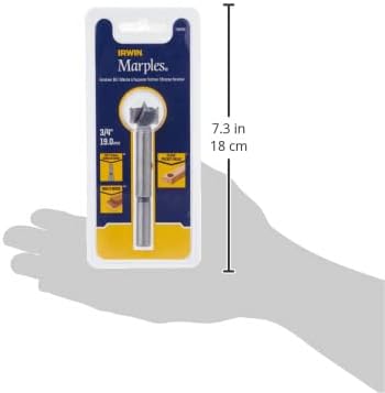 Irwin Tools 1966898 Irwin Marples Wood Drilling Forstner Bit, 3/4",...