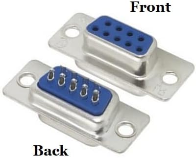CompuCablePlusUSA.com Best DB9 Female Solder Cup Connector Plastic Hood DIY kit Includes DB9 Connector, Plastic Hood, and Screws. A DB9 Female Sol...