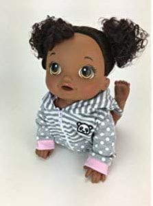 Sophia's - 15" Doll - Panda Bear Hooded Sweatshirt, Tunic & Polka Dot Leggings - Light Pink (Copy)...