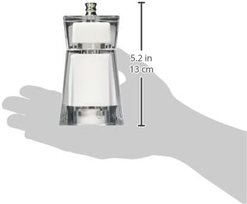 Chef Specialties 4.5 Inch Kate Pepper OR Salt Mill - White...