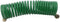 PVC Hose Recoil Hose Garden Hose EVA Curly Water Hose with Brass Connectors Watering Hose Coil Plastic Spring Hose Resistant Garden Coil Hose Self...