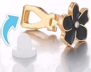 Subiceto 24 Pairs Cute Clip on Earrings for Women Cute Animal Flower Butterfly Colorful Clip-on Earrings Set Pink Flower...