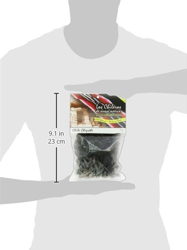 Los Chileros Whole Chile Chipotle, Dark Red, 3 Ounce...