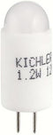 Kichler Landscape Led Lamp 18200 Landscape Led Lamp, White, 1.25x0.5x0.50...