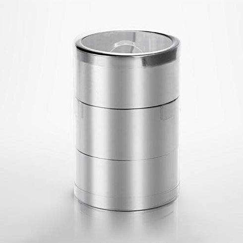 Round Food Molding Set Plating Forming Rings, Stainless Steel Cutters Food Ring Sets Stainless Steel Mousse Ring Molds, 3.15 by 1.5-Inches High, I...