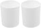 Baluue 2pcs PTFE Teflon Beaker 100ml Polypropylene Lab Beaker White Lab Measuring Cup Plastic Liquid Cup Container for Science Experiment, School ...