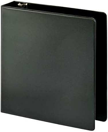 OfficeMax Durable Reference Binders with Round Ring 2", Black...