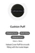 JUNG SAEM MOOL Cushion Puff Natural Cover Puff for Smooth Fitting with The Round Shape 2.1 Inch...
