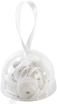 Talking Tables Modern Romance White 'No Mess' Streamer Confetti Throwers for a Wedding or Celebration...
