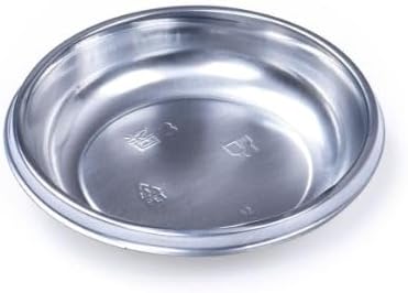 Skywin Disposable Pet Food Bowls for Cat - 100 PCS Small Plate Bulk Cat Bowls, Portable Pet Bowls, Lightweight Mini Plates Plastic Cat Bowls, Easy...